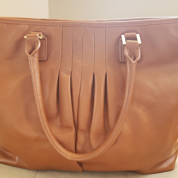 Tory Burch Leather Tote - Picture 3 of 5